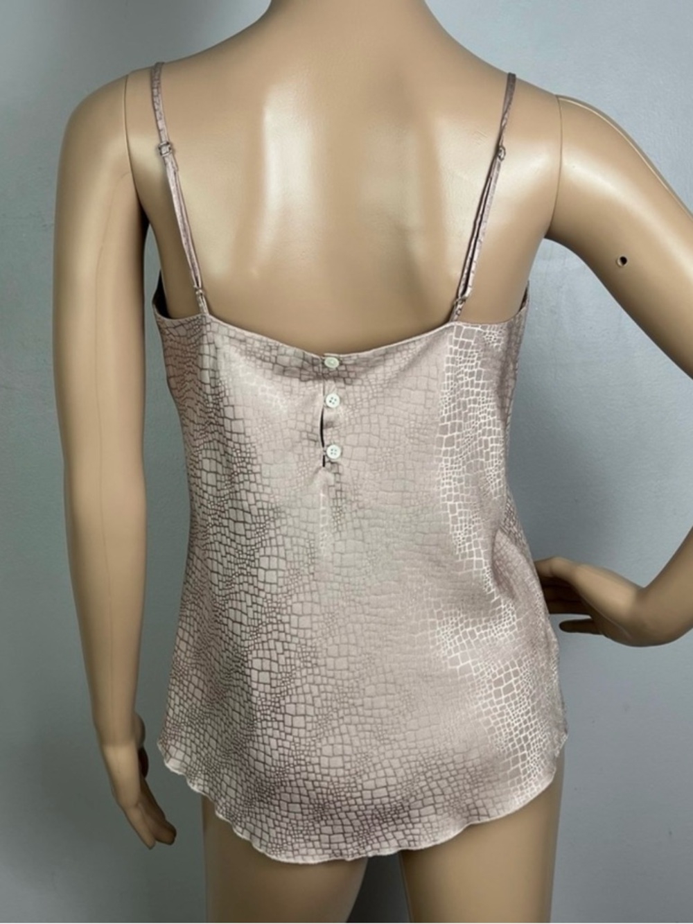 NEW ATM ANTHONY THOMAS MELILLO REVOLVE REPTILE SILK CAMISOLE - Picture 7 of 10